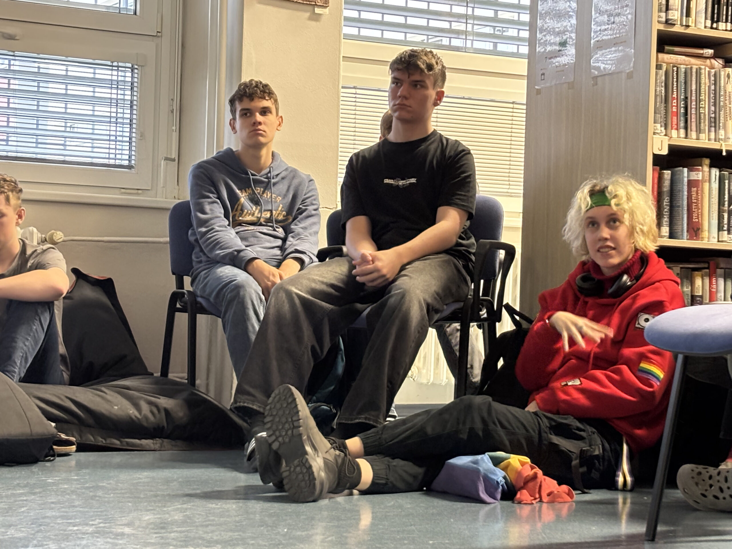 Setkání s Filipem Pávkem - Junior Centrum Excelence kybernetické bezpečnosti